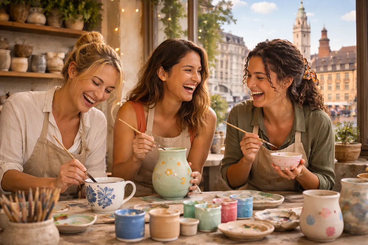Atelier de poterie à Lille