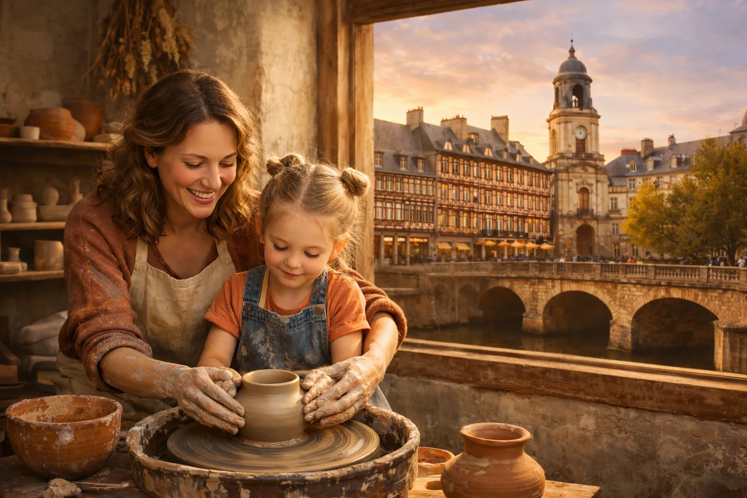 Atelier de poterie à Rennes