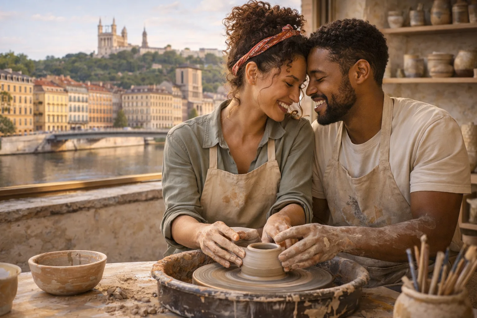 Atelier de poterie à Lyon